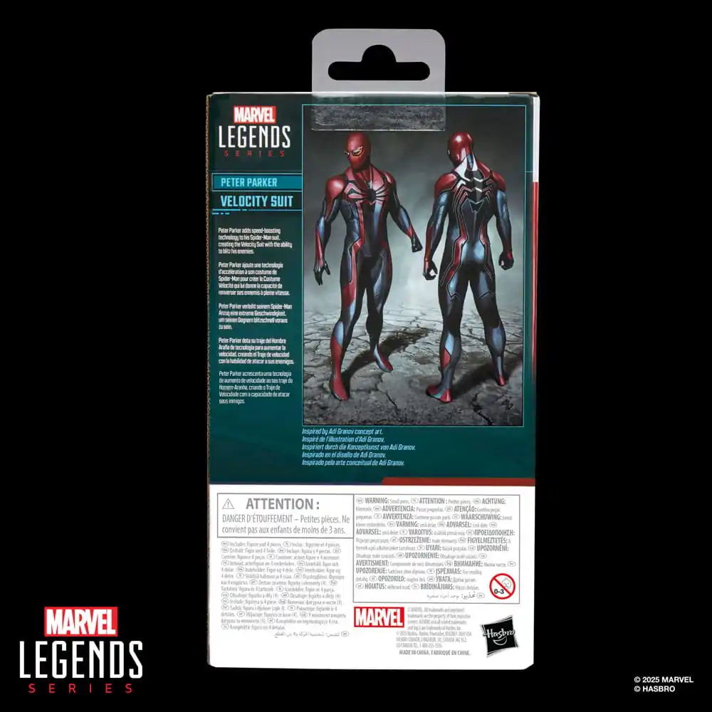 Marvel Legends Series Gamerverse Spider-Man Velocity Suit Peter Parker figurină 15 cm poza produsului