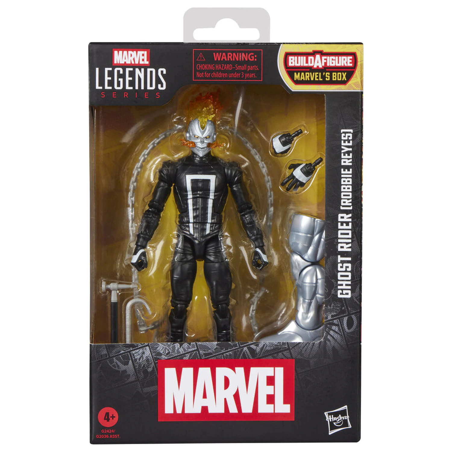 Marvel Legends Series Ghost Rider Robbie Reyes figurina 15cm poza produsului