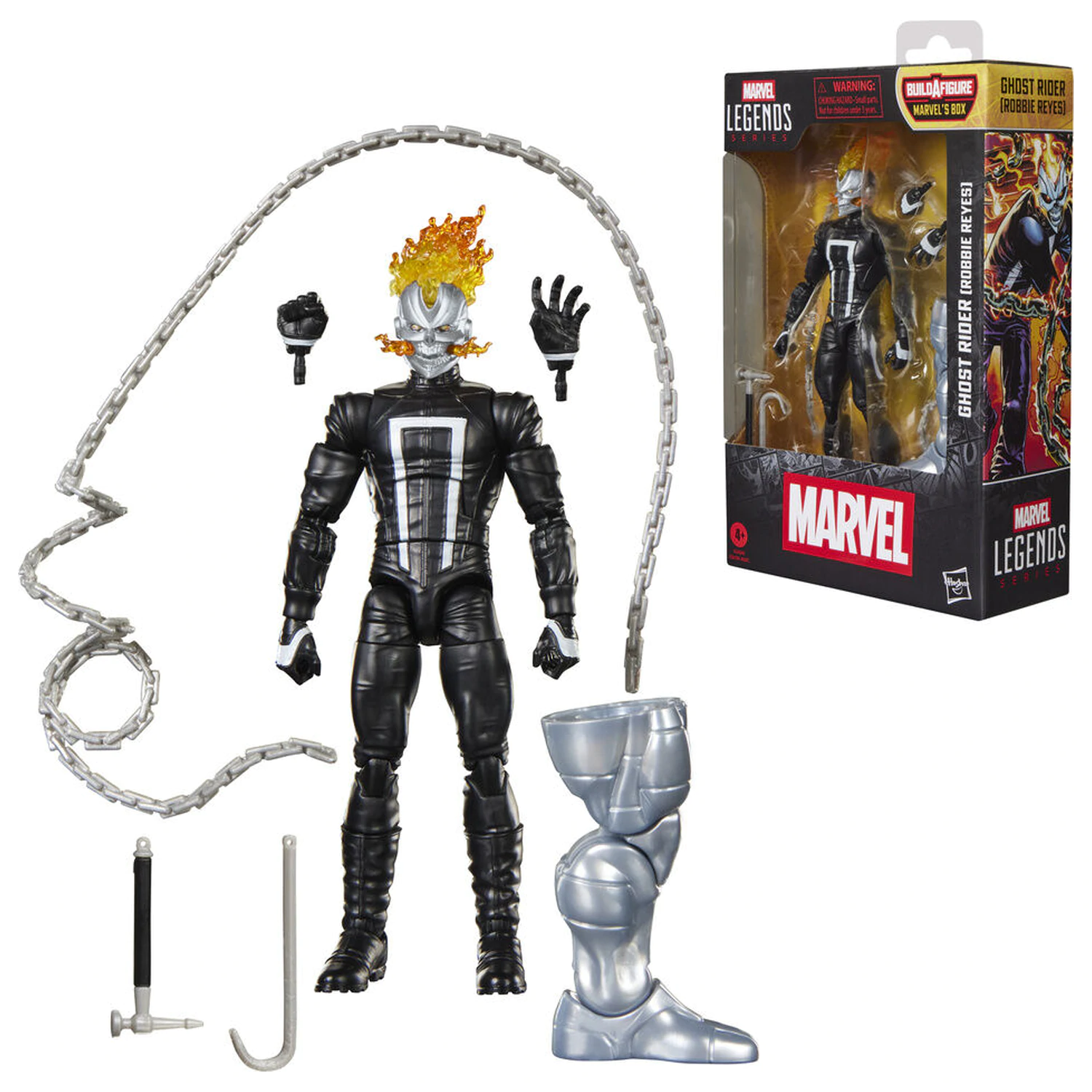 Marvel Legends Series Ghost Rider Robbie Reyes figurina 15cm poza produsului