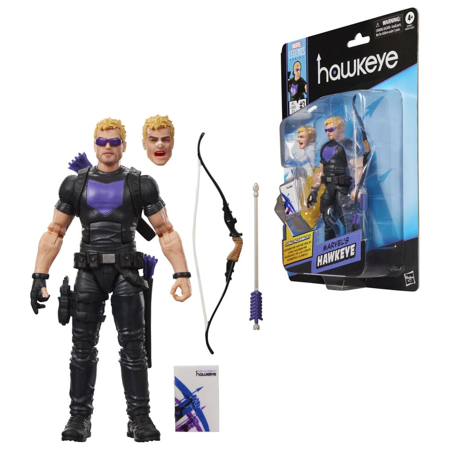 Figurina Marvel Legends Series Hawkeye 15cm poza produsului
