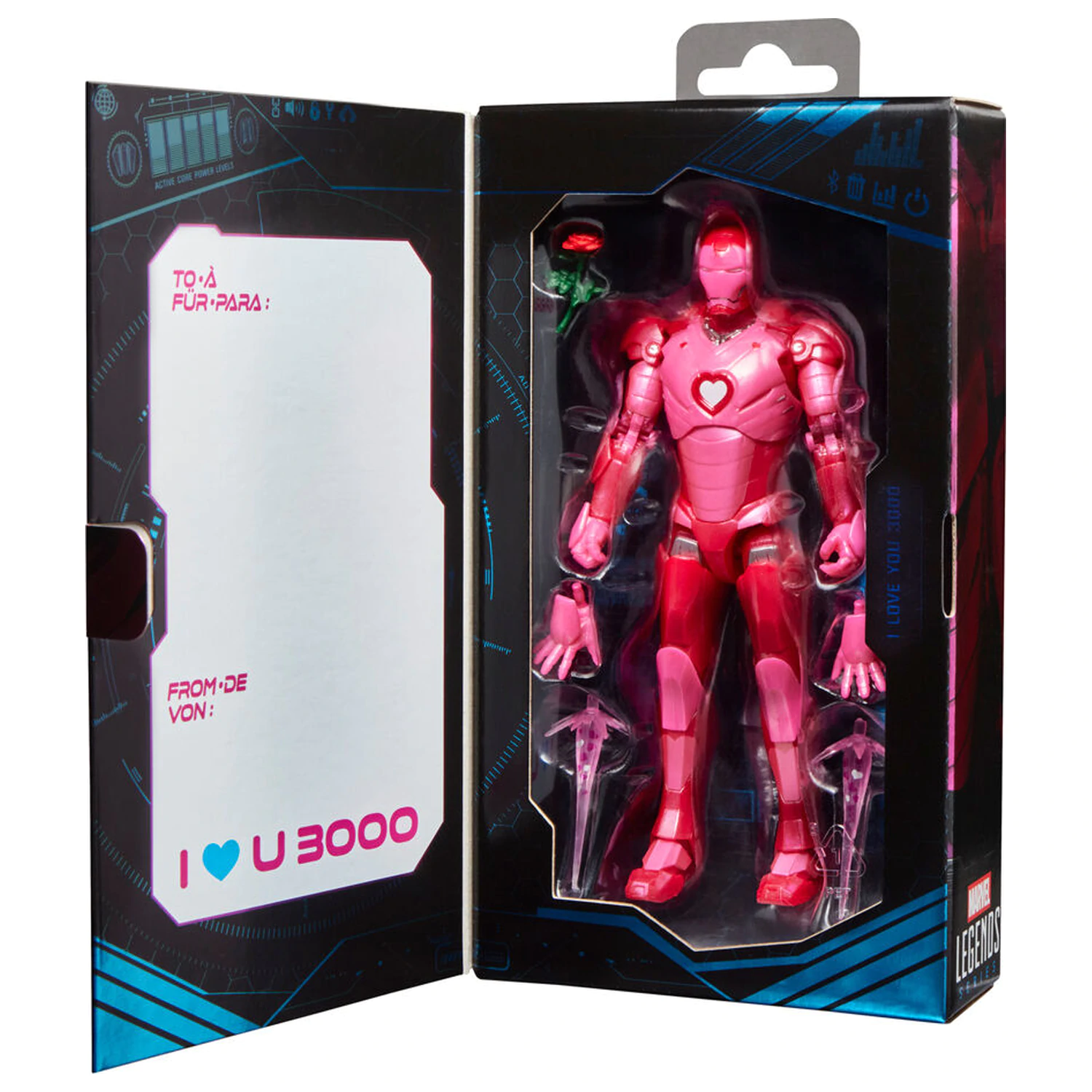 Marvel Legends Series I Love You 3000 Iron Man figurina 15cm poza produsului
