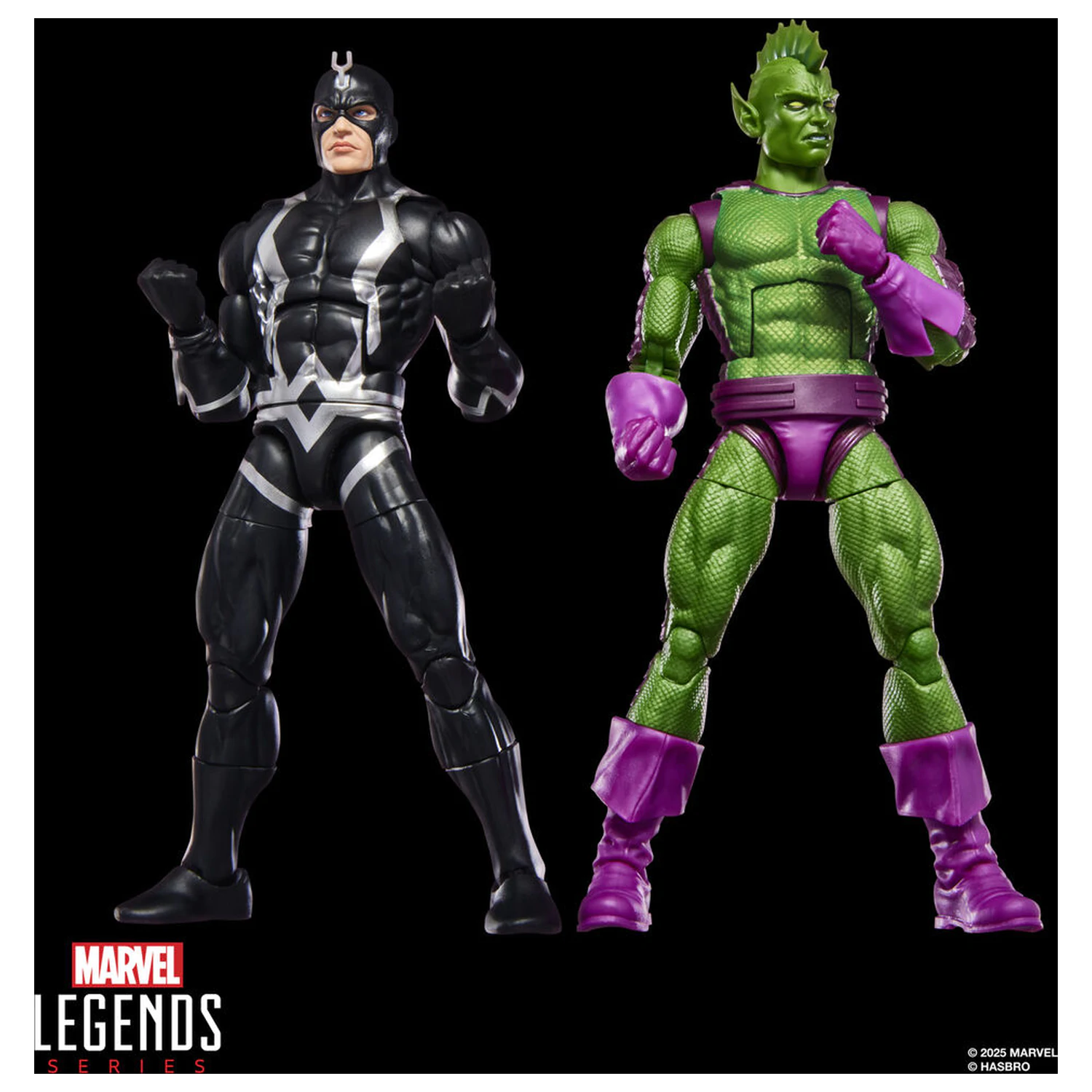 Marvel Legends Series Inhumans Black Bolt & Triton pachet 2 figurine 15cm poza produsului