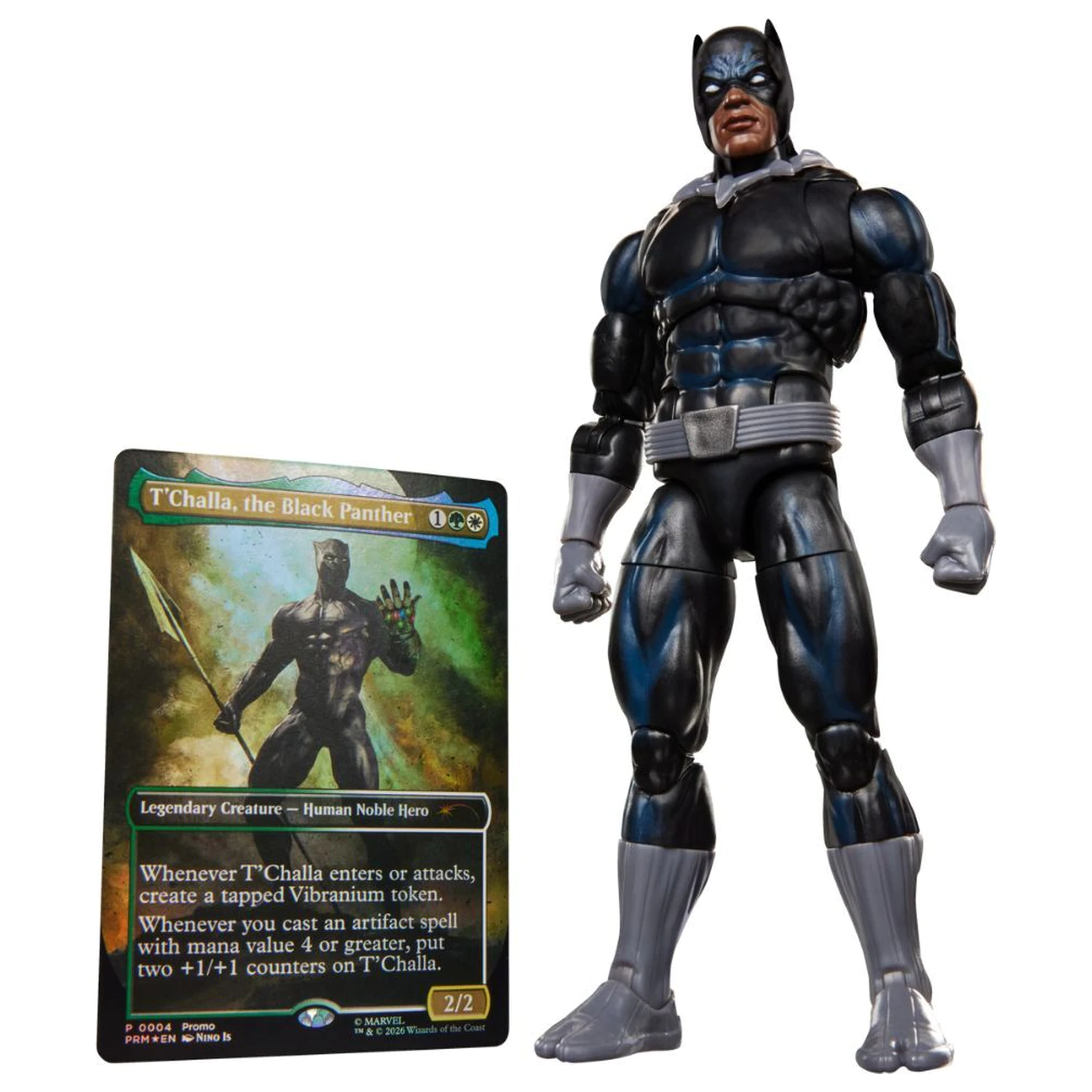 Marvel Legends Series Magic The Gathering Black Panther figura 15cm poza produsului