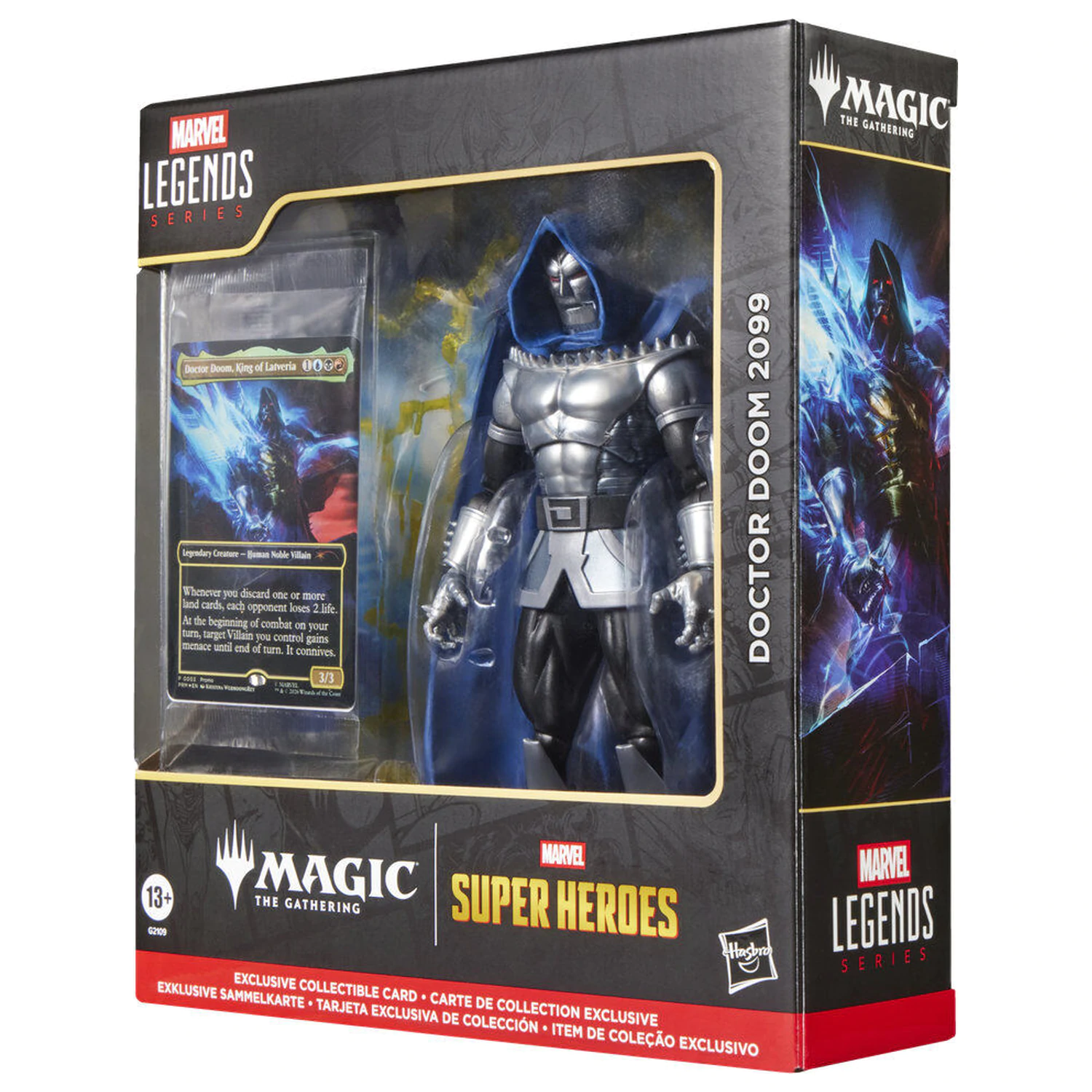 Marvel Legends Series Magic The Gathering Doctor Doom 2099 figura 15cm poza produsului