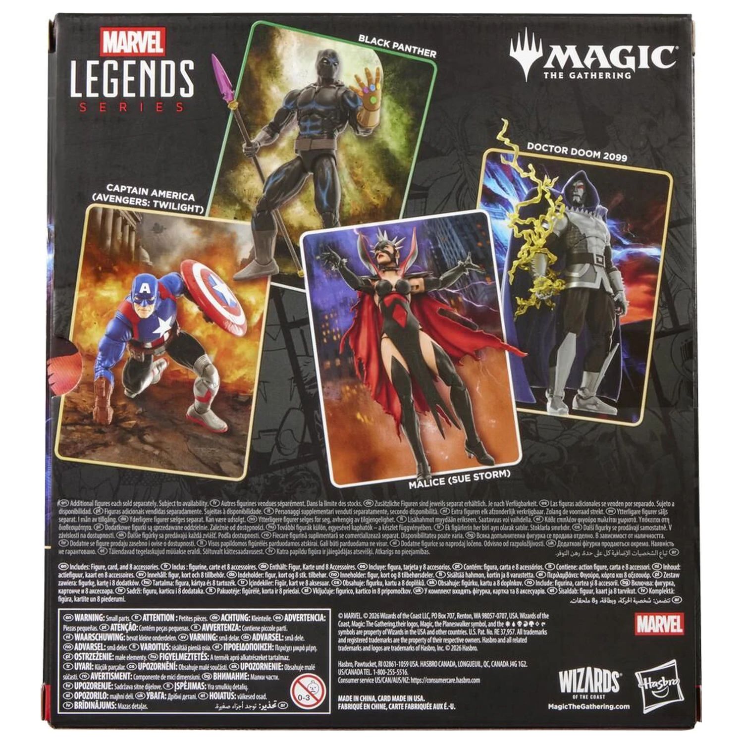 Marvel Legends Series Magic The Gathering Doctor Doom 2099 figura 15cm poza produsului
