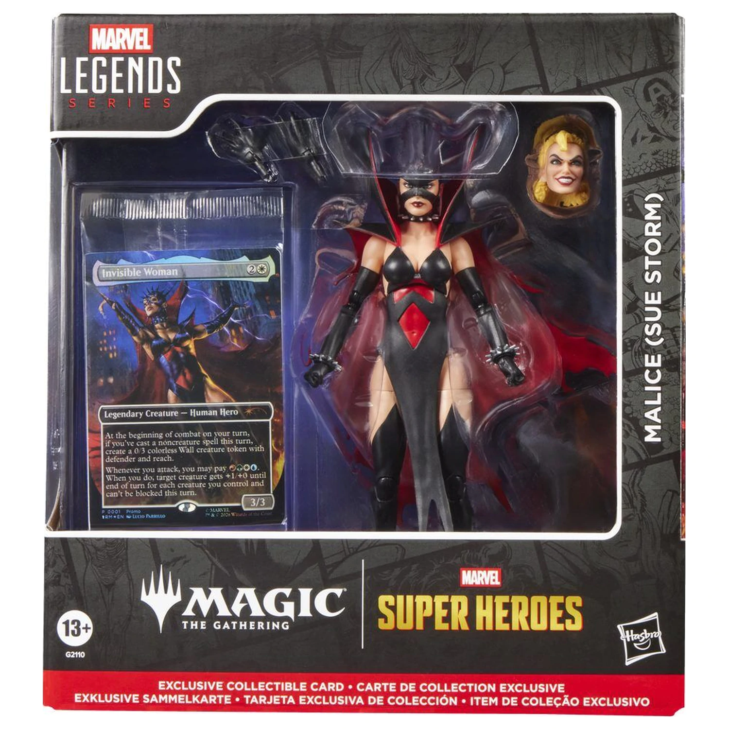 Marvel Legends Series Magic The Gathering Malice Sue Storm figura 15cm poza produsului