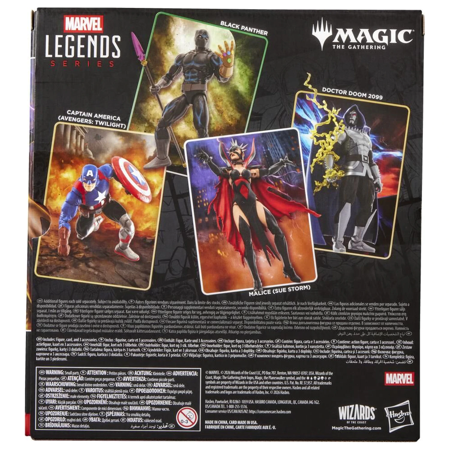 Marvel Legends Series Magic The Gathering Malice Sue Storm figura 15cm poza produsului