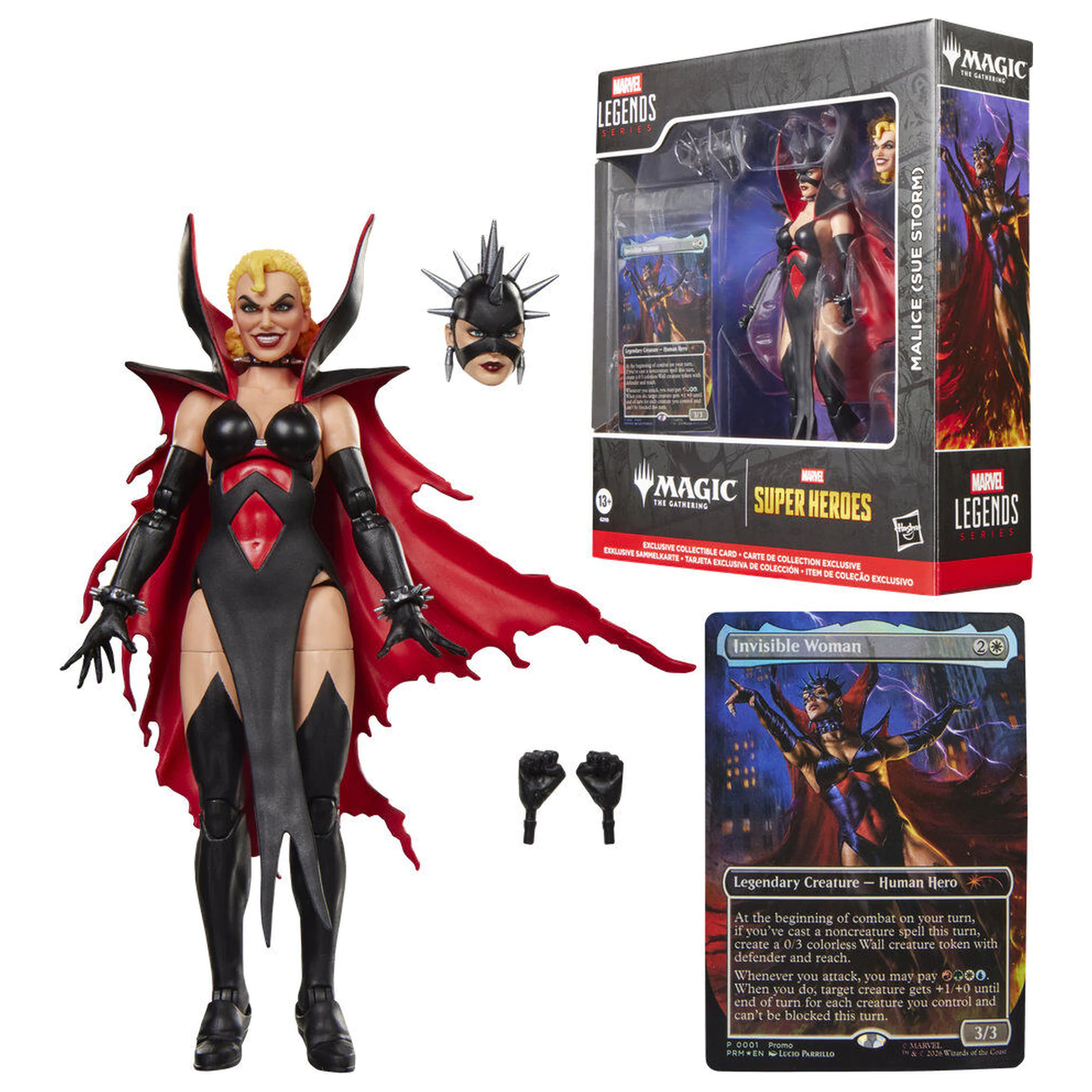 Marvel Legends Series Magic The Gathering Malice Sue Storm figura 15cm poza produsului
