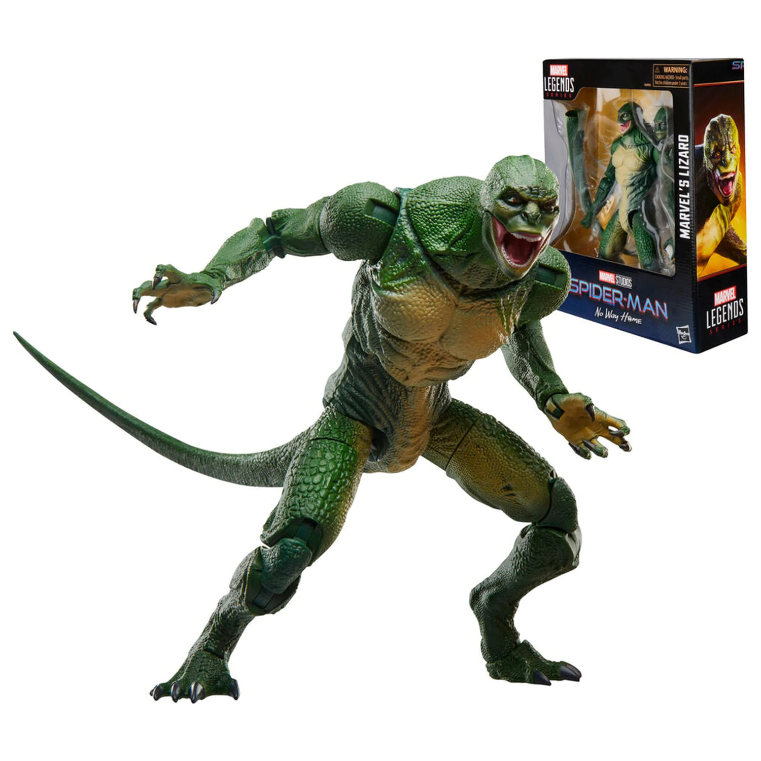 Marvel Legends Series Spiderman No Way Home Marvels Lizard figurina 15cm poza produsului
