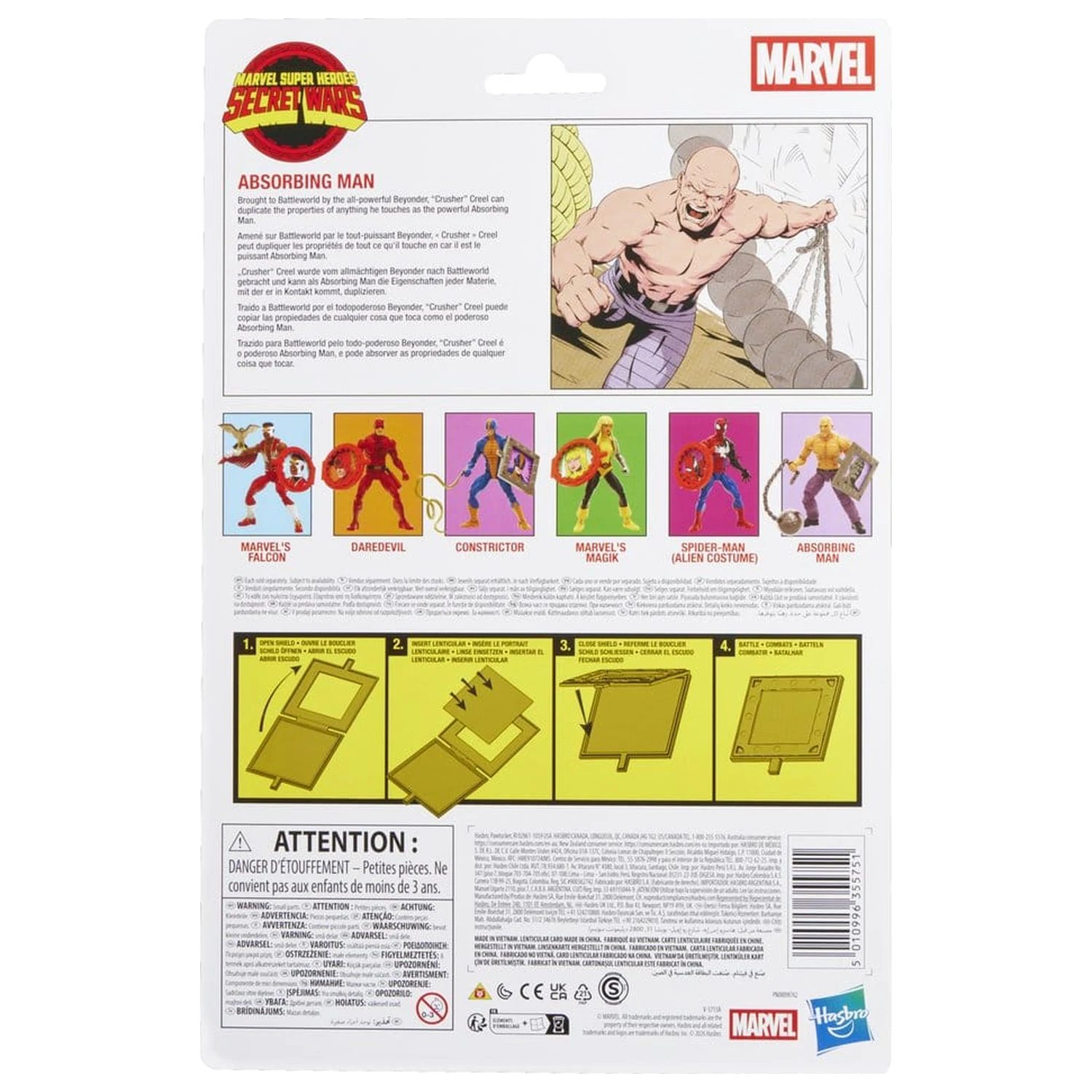 Marvel Legends Series Secret Wars Absorbing figurina 15cm poza produsului