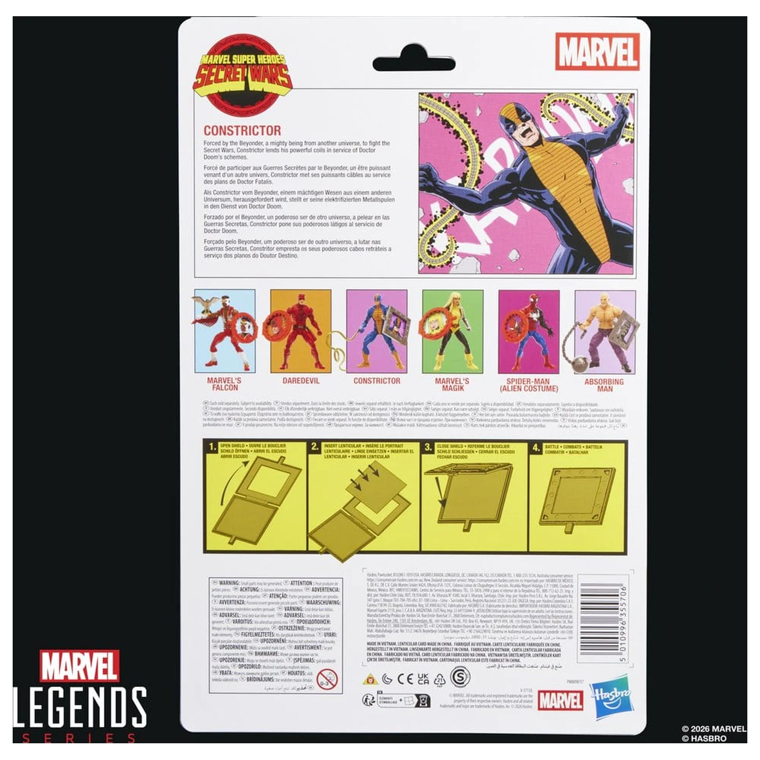 Marvel Legends Series Secret Wars figurina Constrictor 15cm poza produsului
