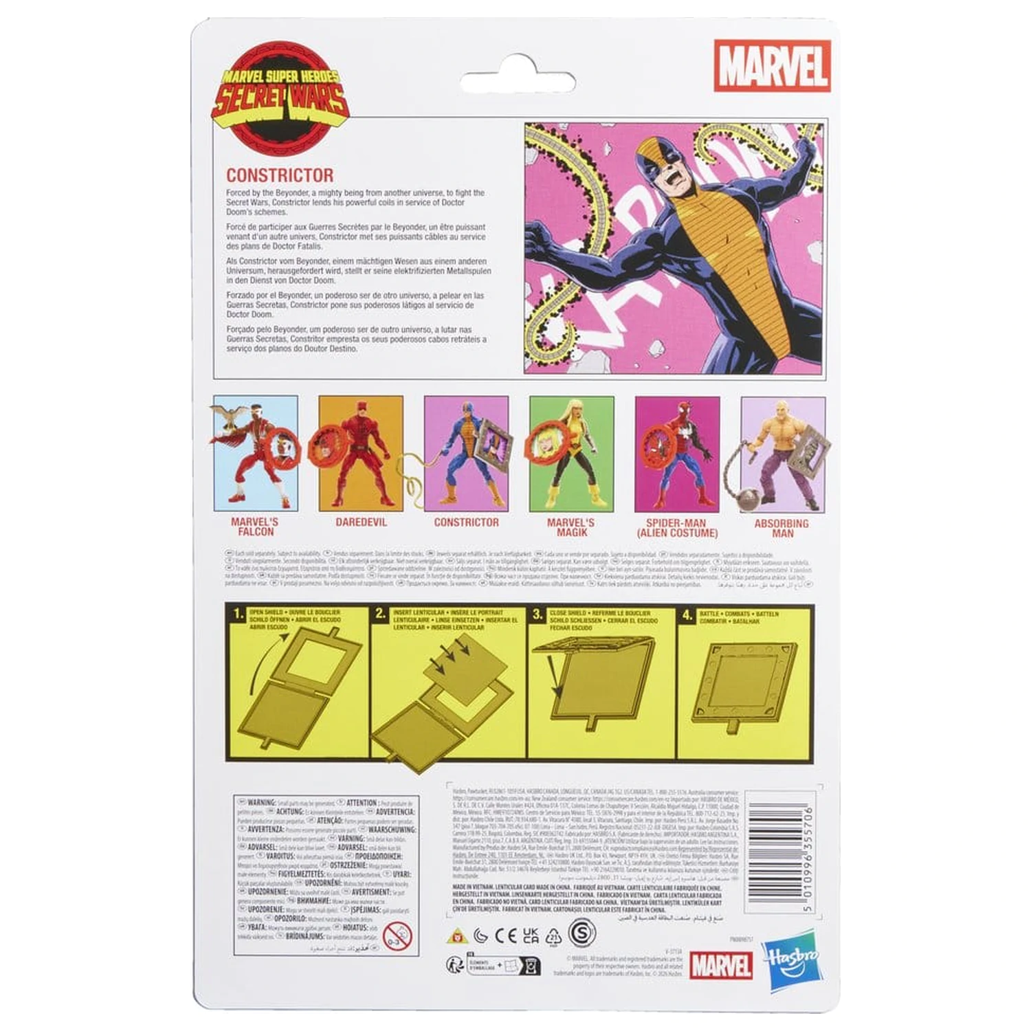 Marvel Legends Series Secret Wars figurina Constrictor 15cm poza produsului