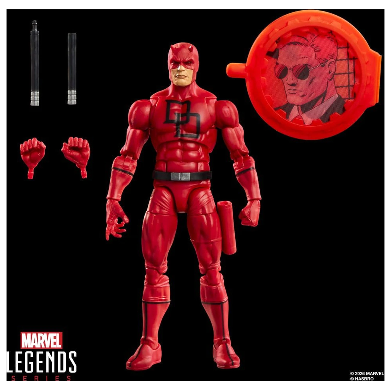 Marvel Legends Series Secret Wars Daredevil figurina 15cm poza produsului