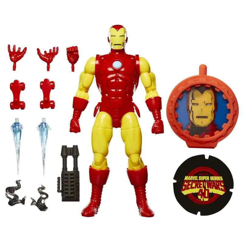Marvel Legends Series figurină Războaiele Secrete Iron Man 15cm poza produsului