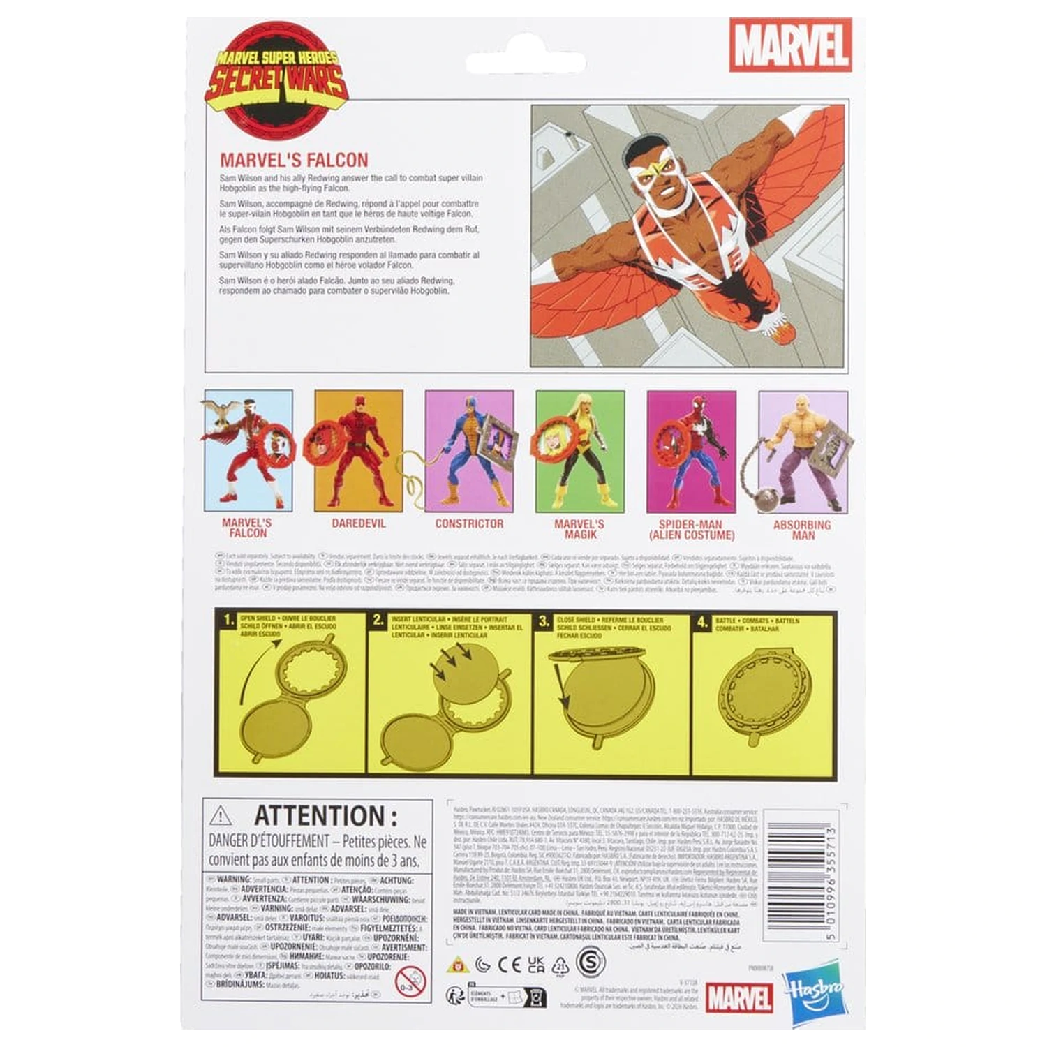 Marvel Legends Series Secret Wars figurina Marvel's Falcon 15 cm poza produsului