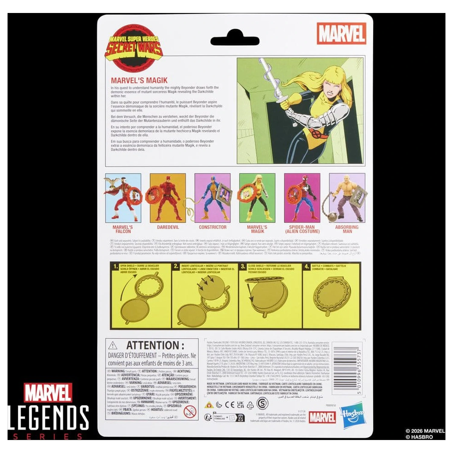 Marvel Legends Series Secret Wars Marvel's Magik figurina 15cm poza produsului