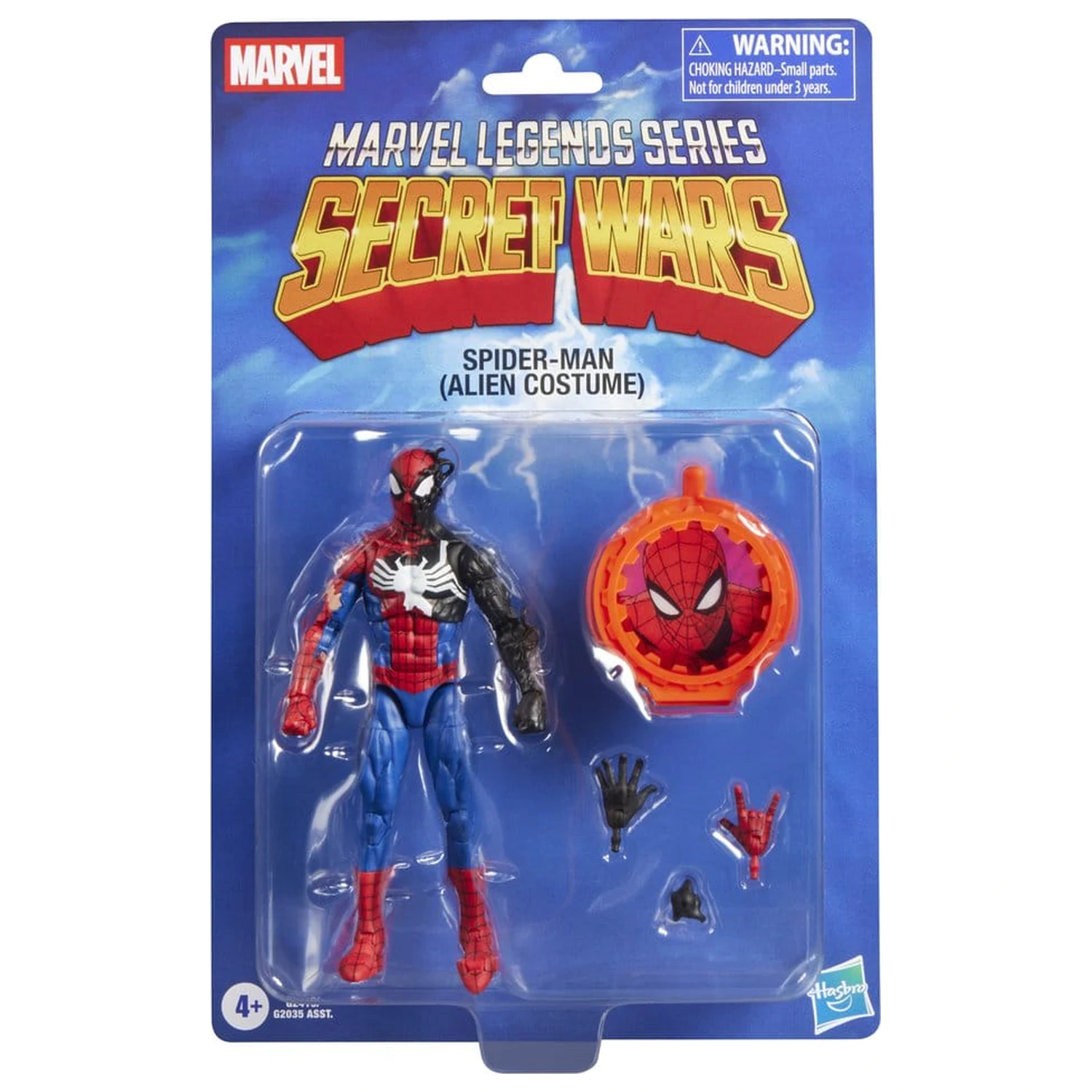 Marvel Legends Series Secret Wars Spiderman Alien Costume figurina 15cm poza produsului