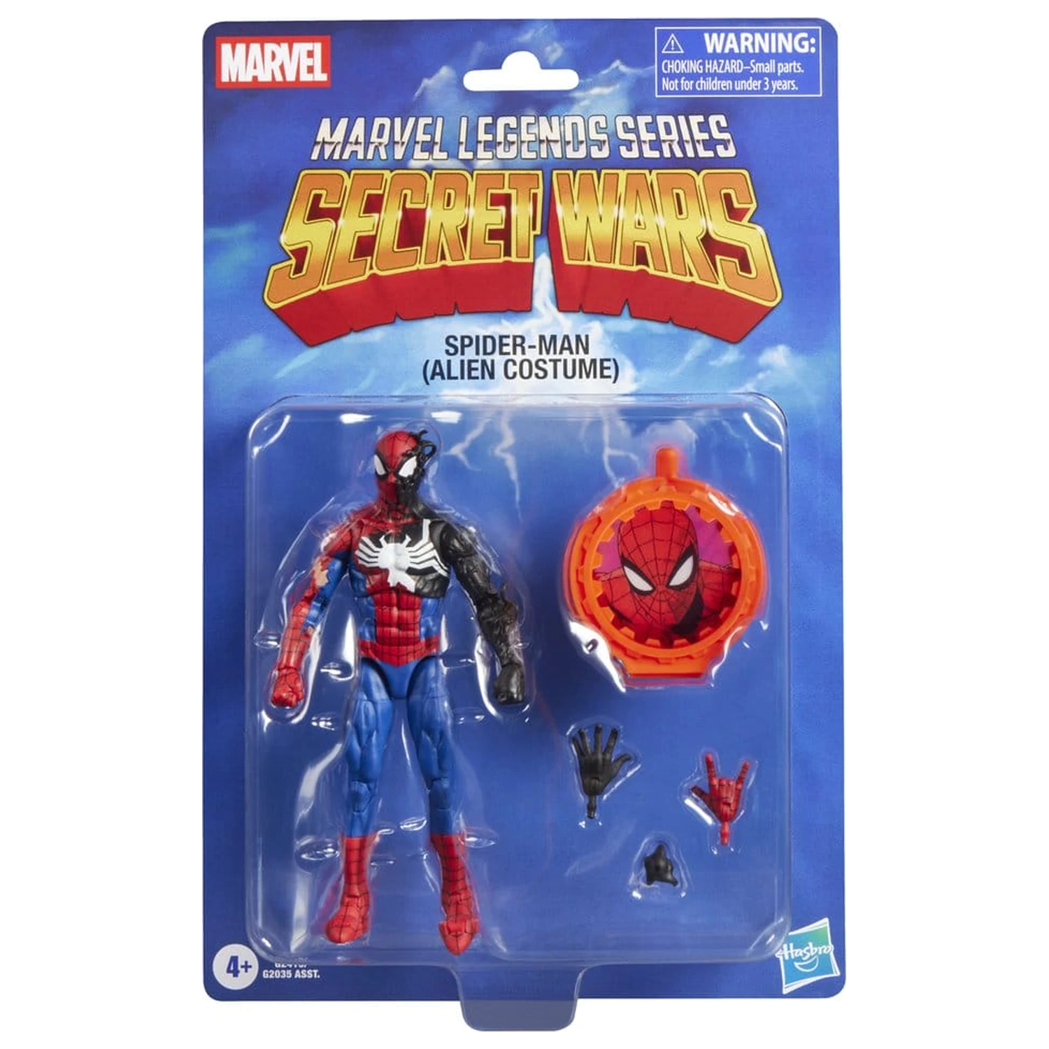 Marvel Legends Series Secret Wars Spiderman Alien Costume figurina 15cm poza produsului