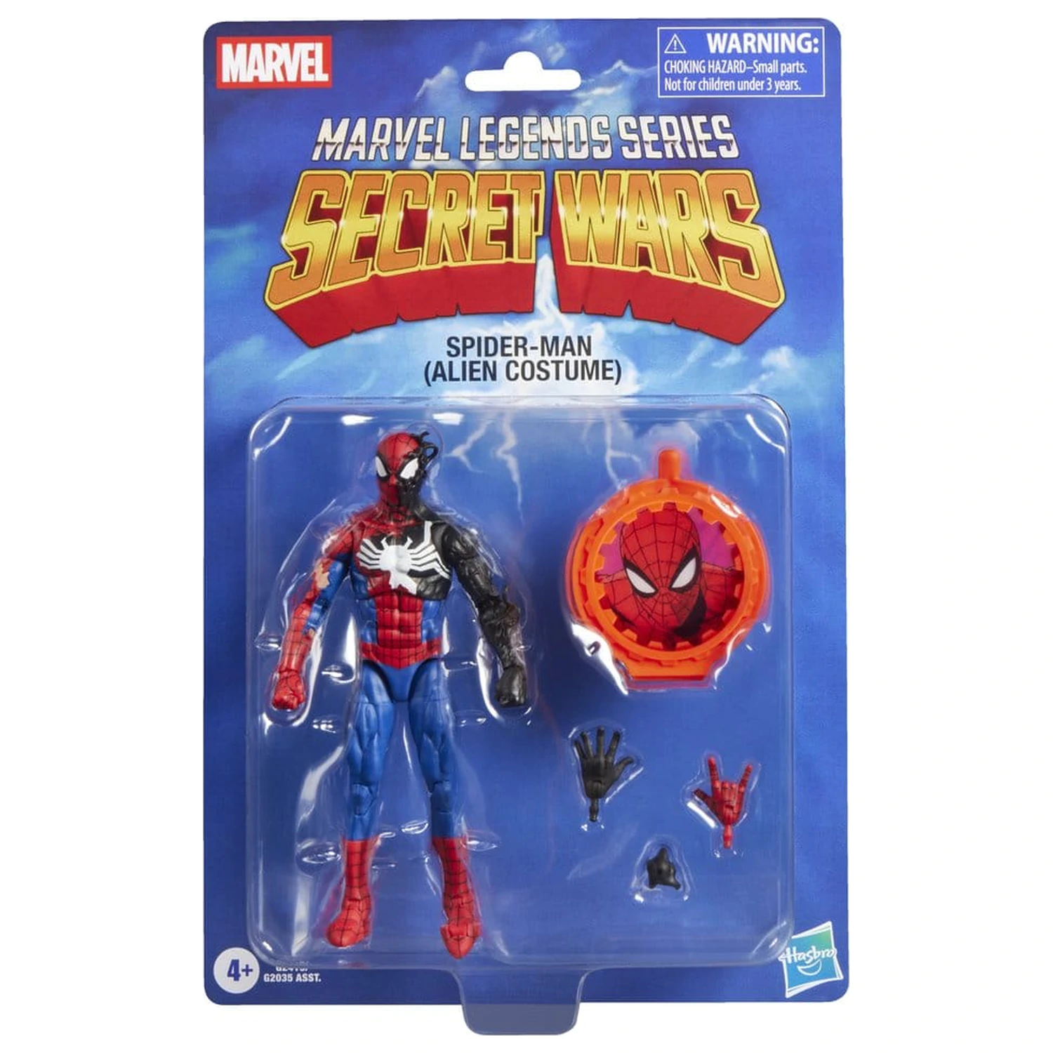 Marvel Legends Series Secret Wars Spiderman Alien Costume figurina 15cm poza produsului