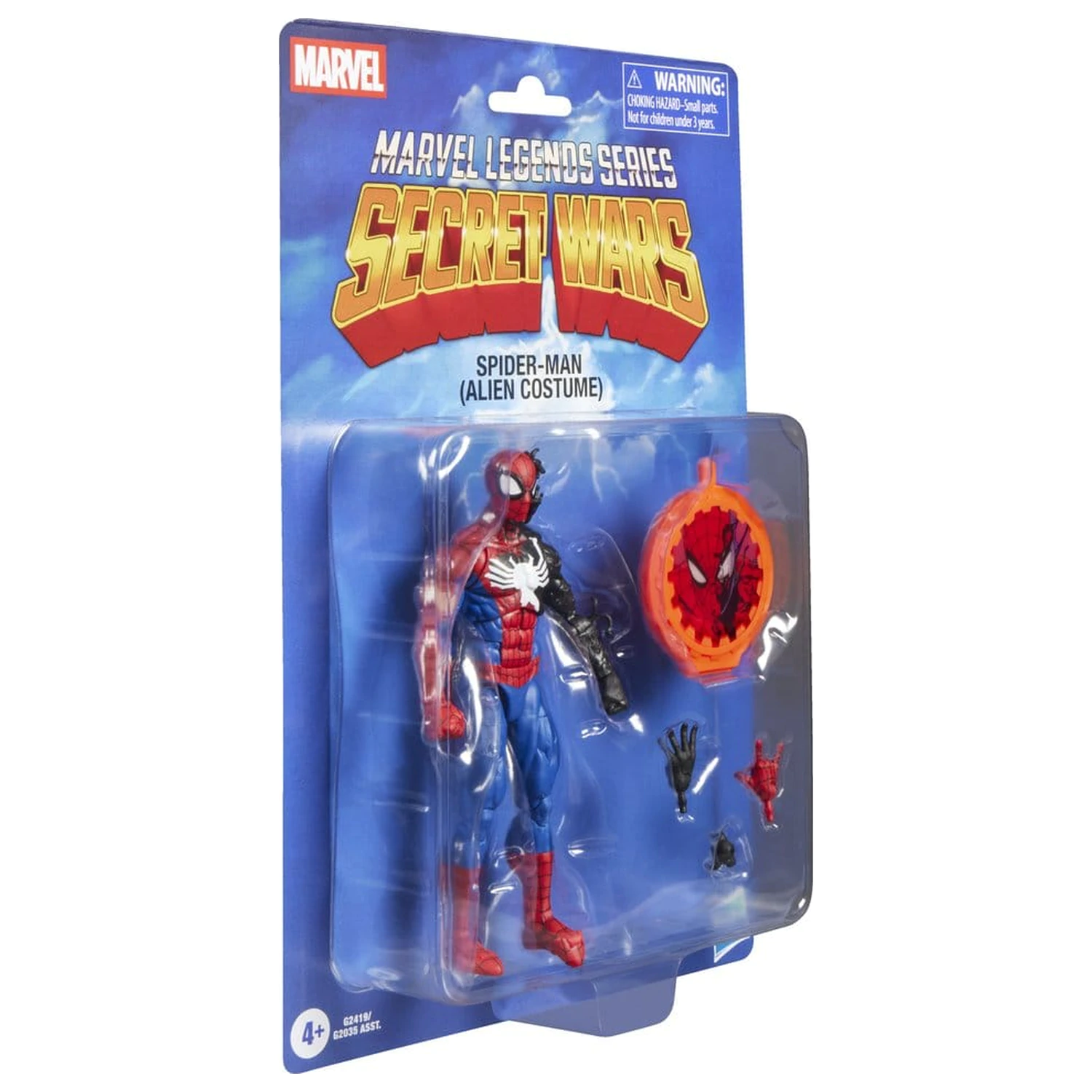 Marvel Legends Series Secret Wars Spiderman Alien Costume figurina 15cm poza produsului