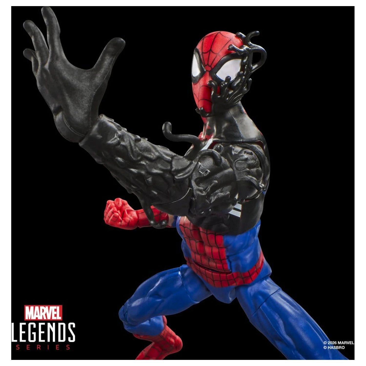 Marvel Legends Series Secret Wars Spiderman Alien Costume figurina 15cm poza produsului