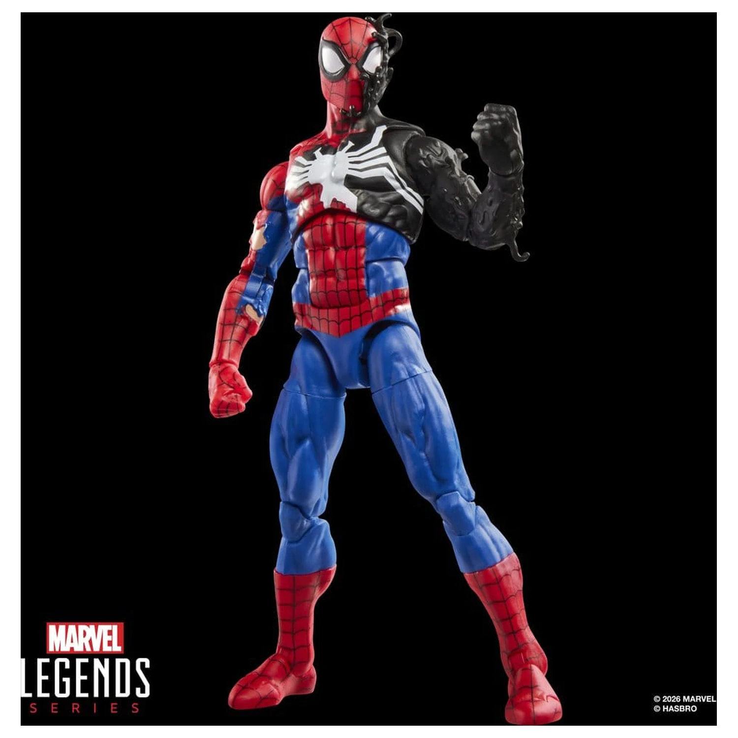 Marvel Legends Series Secret Wars Spiderman Alien Costume figurina 15cm poza produsului