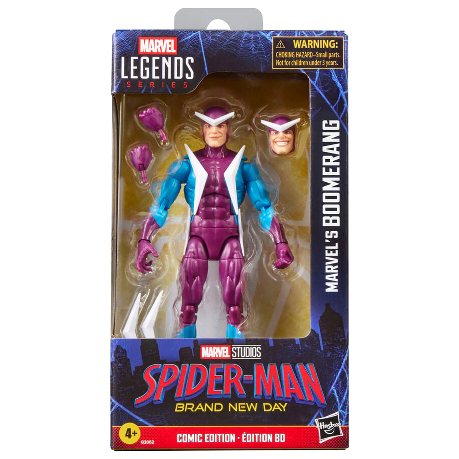 Marvel Legends Series Spider-Man Brand New Day Marvel's Boomerang figurina 15cm poza produsului