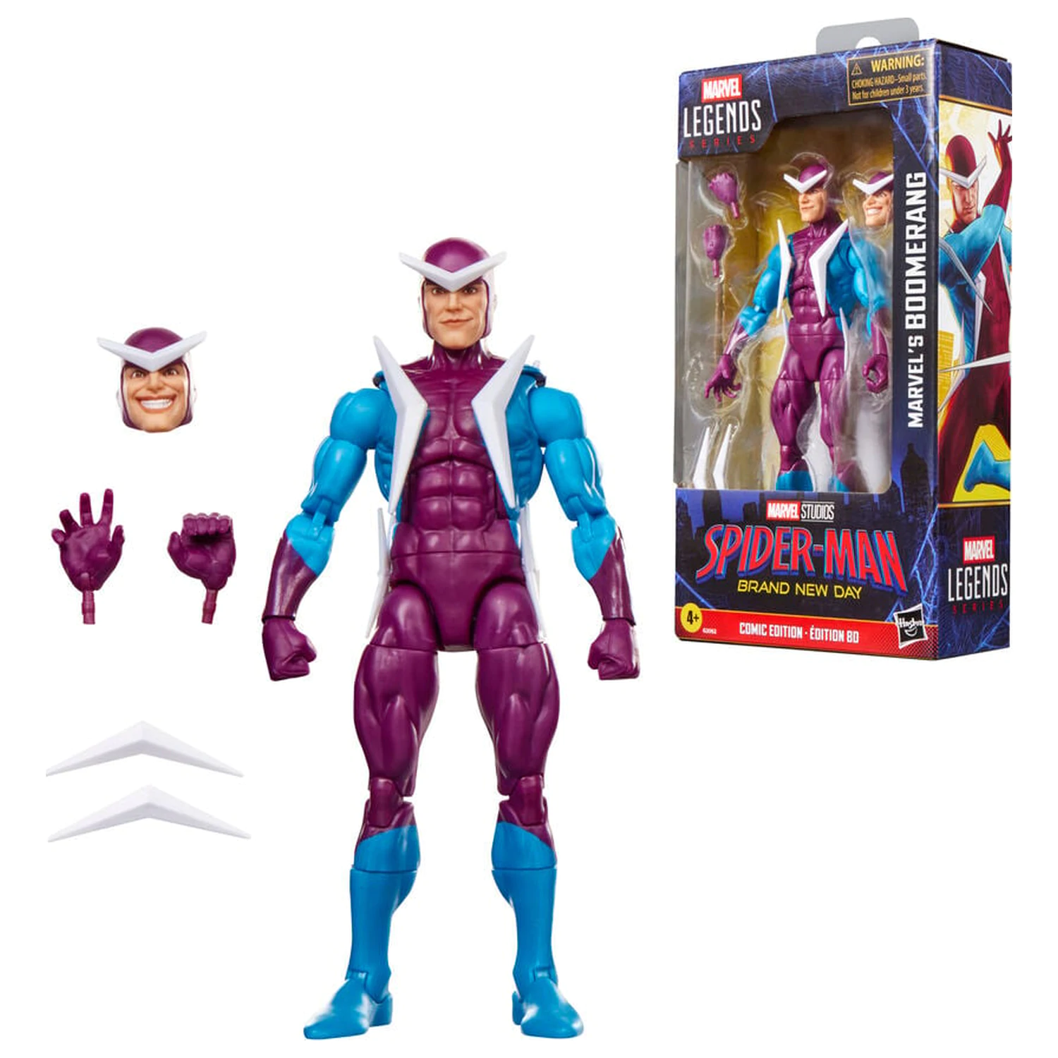 Marvel Legends Series Spider-Man Brand New Day Marvel's Boomerang figurina 15cm poza produsului