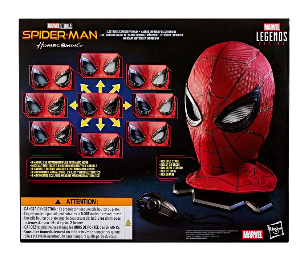 Marvel Legends Series Spider-Man: Homecoming masca electronica