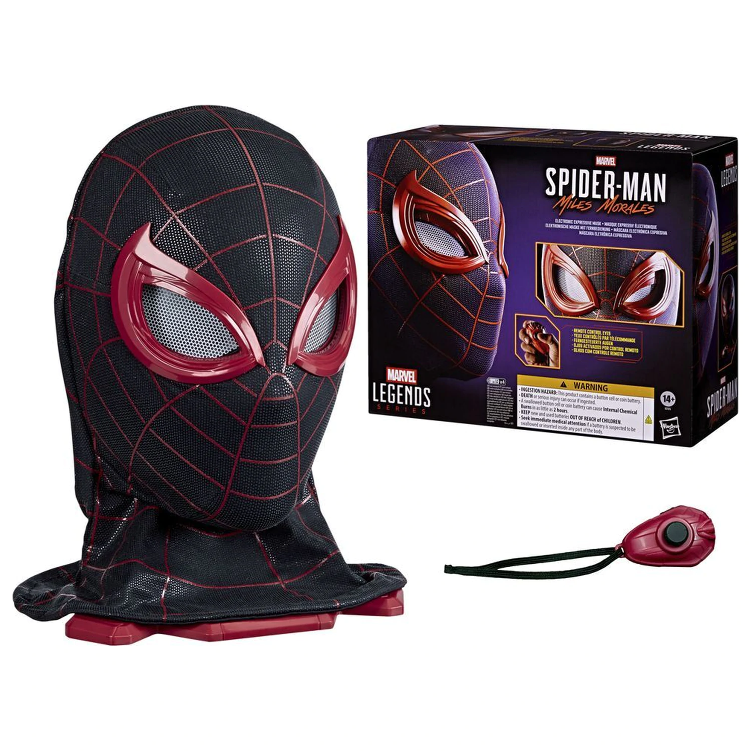 Marvel Legends Series Spider-Man Miles Morales masca electronica poza produsului