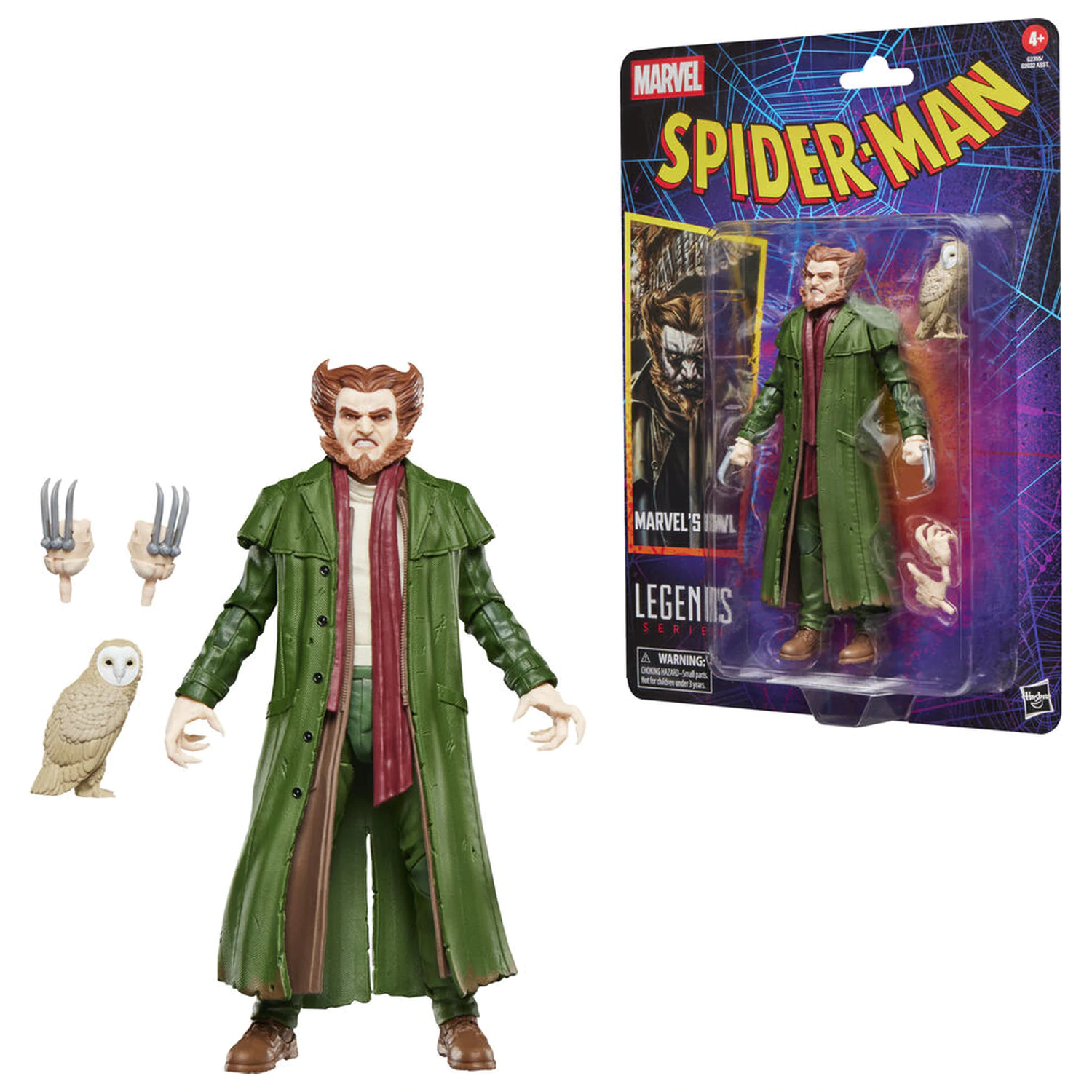 Marvel Legends Series figurină Spider-Man Owl 15cm poza produsului
