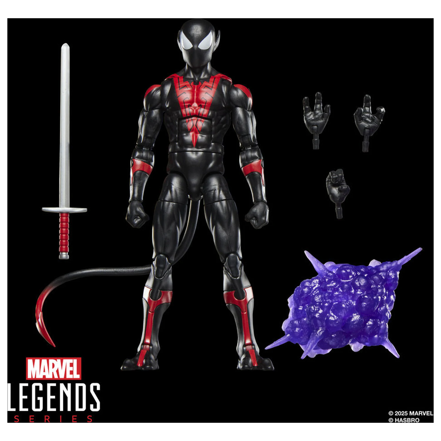 Marvel Legends Series Spider-Man Uncanny Spider-Man Nightcrawler figura 15cm poza produsului