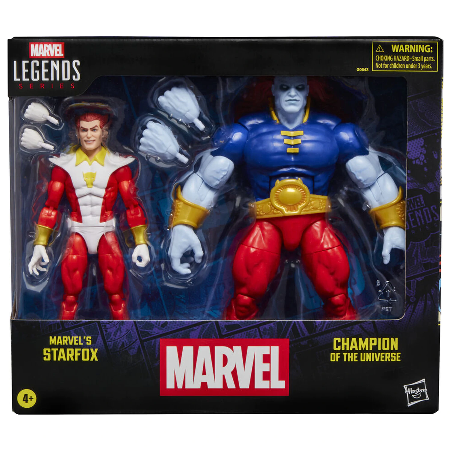Marvel Legends Series Starfox & Champion of the Universe pachet 2 figurine 15cm poza produsului