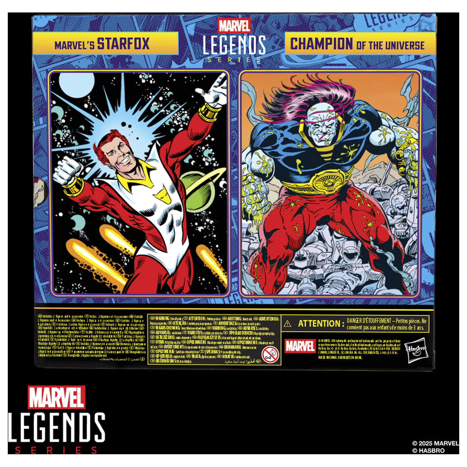 Marvel Legends Series Starfox & Champion of the Universe pachet 2 figurine 15cm poza produsului