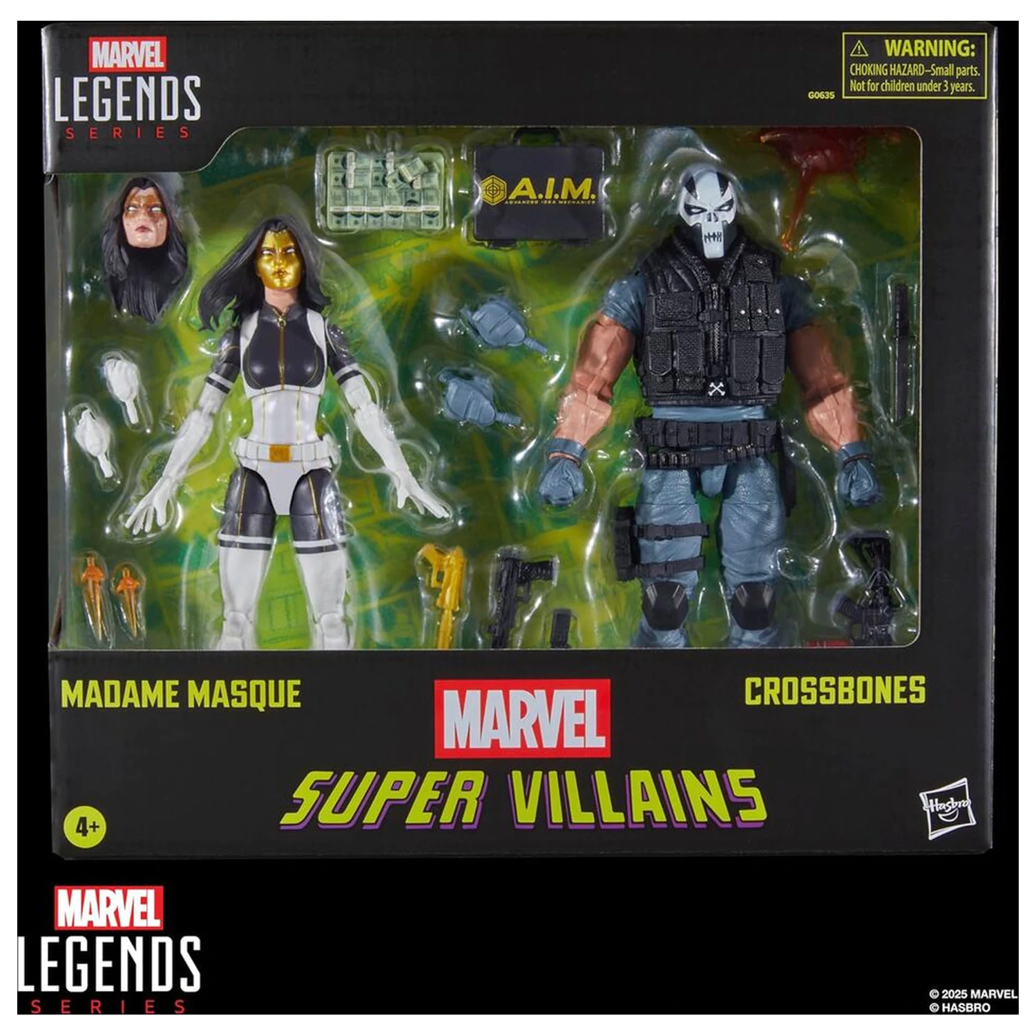 Marvel Legends Series Super Villains Madame Masque & Crossbones pachet 2 figurine 15cm poza produsului