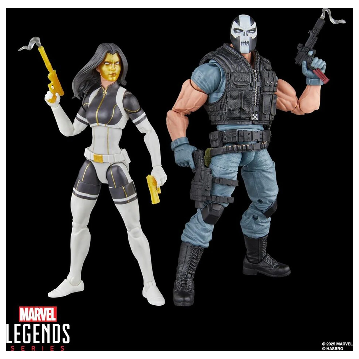 Marvel Legends Series Super Villains Madame Masque & Crossbones pachet 2 figurine 15cm poza produsului