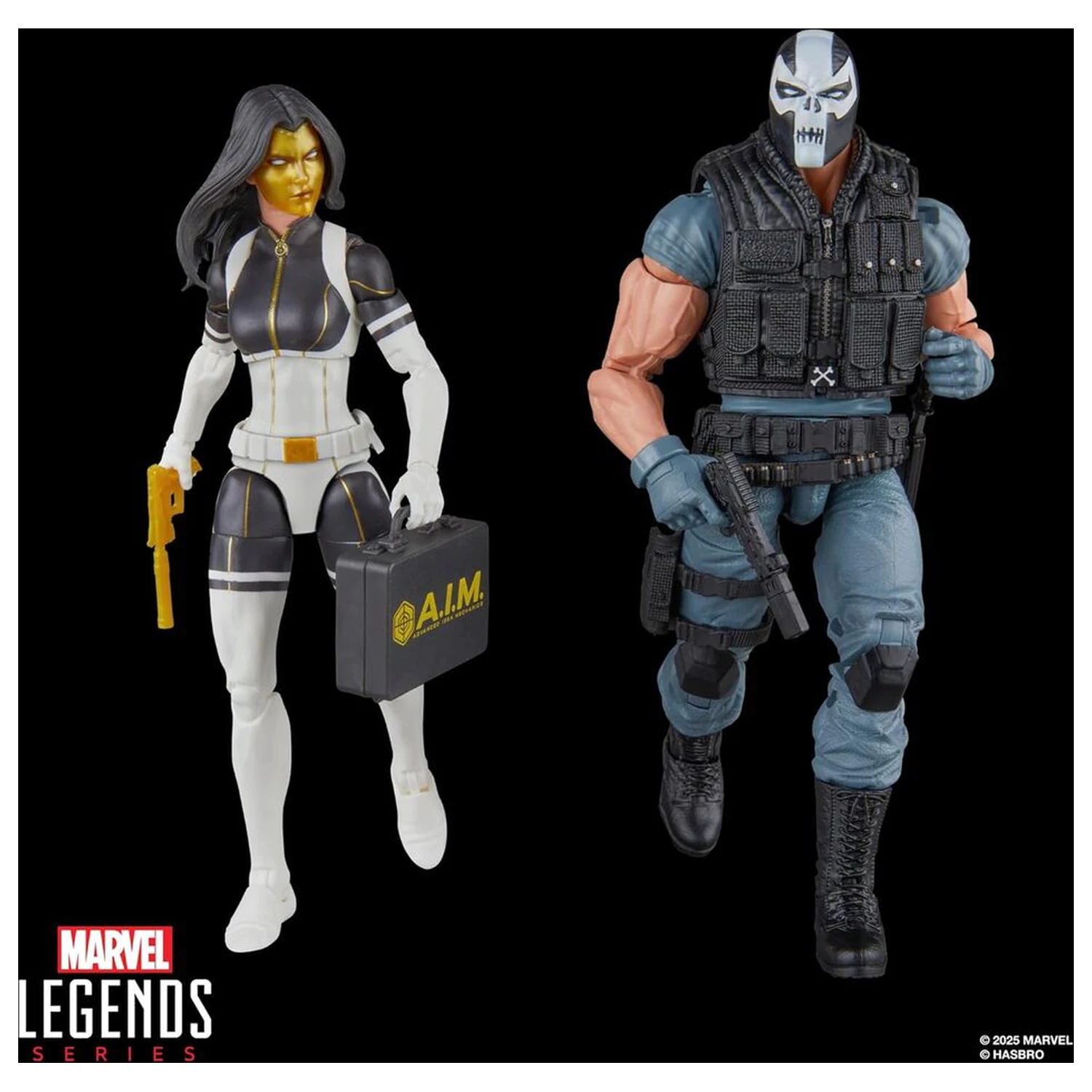 Marvel Legends Series Super Villains Madame Masque & Crossbones pachet 2 figurine 15cm poza produsului