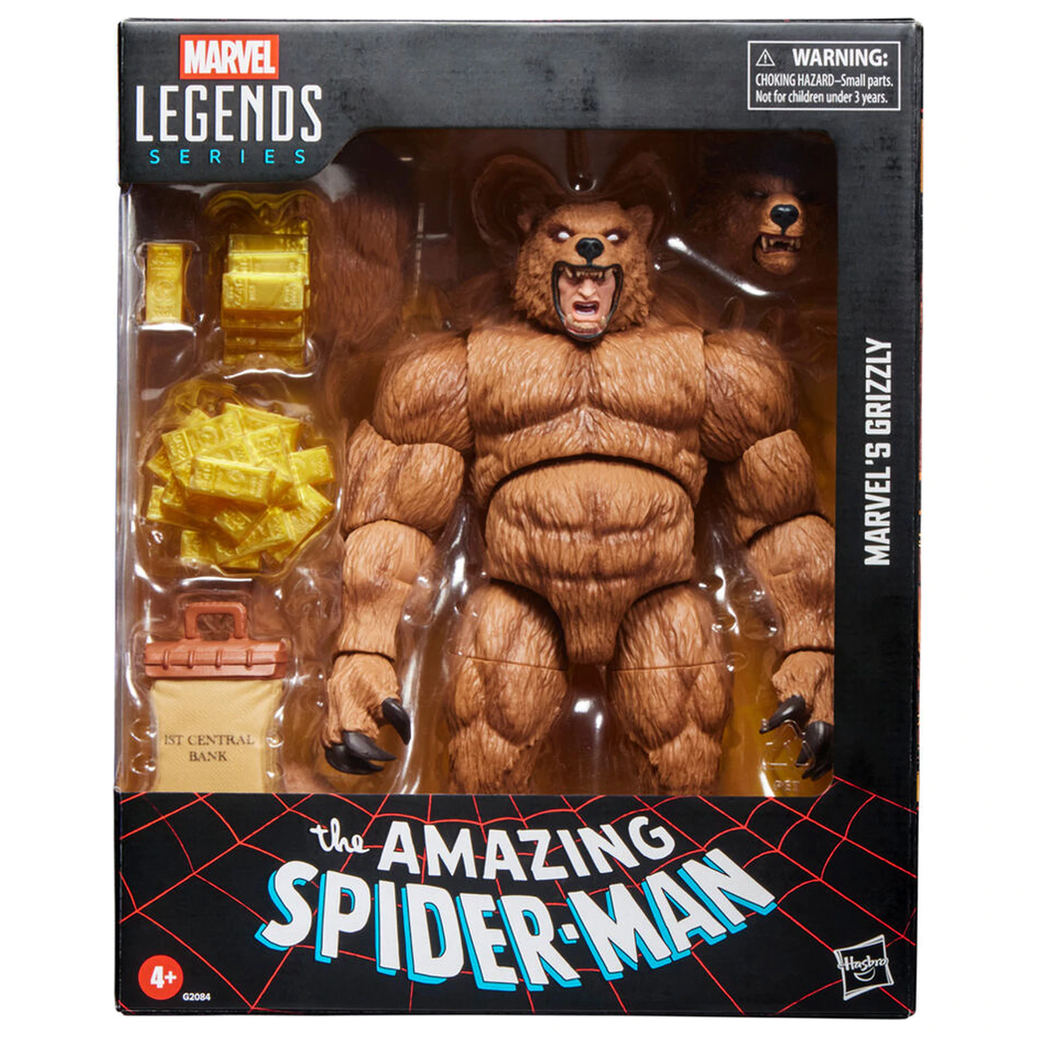 Marvel Legends Series The Amazing Spider-Man Marvel's Grizzly figura 15cm poza produsului
