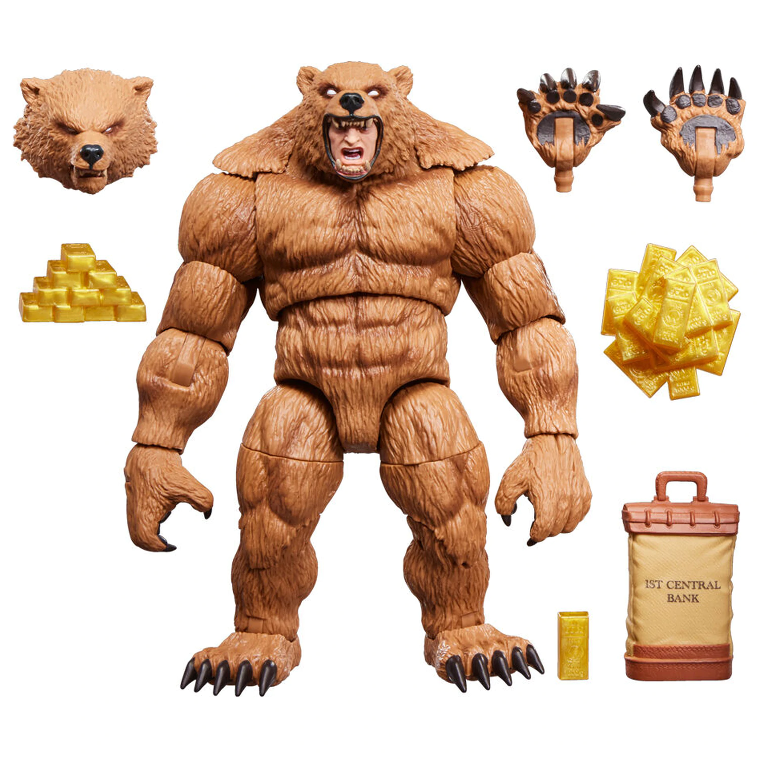 Marvel Legends Series The Amazing Spider-Man Marvel's Grizzly figura 15cm poza produsului