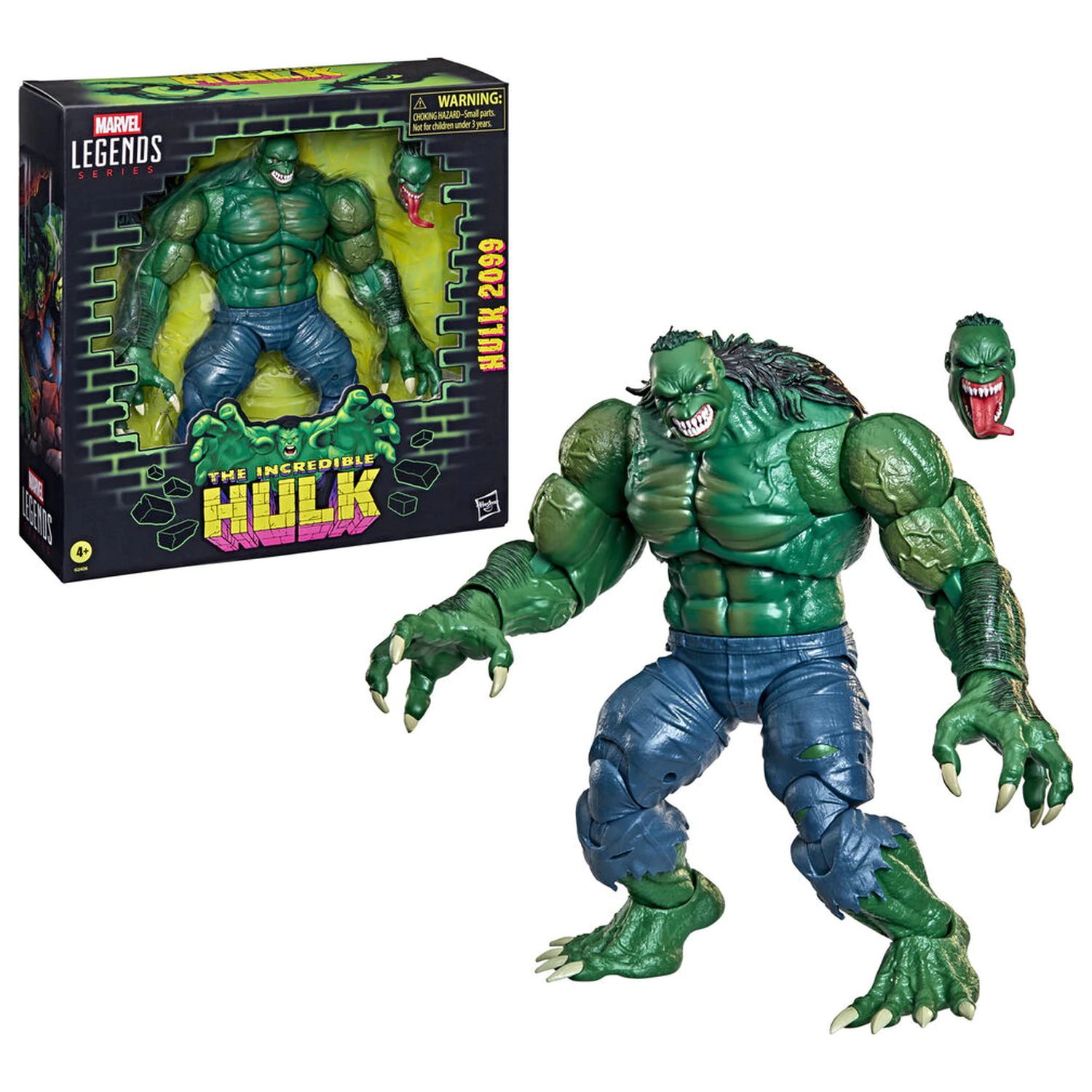 Marvel Legends Series The Incredible Hulk - figurina Hulk 2099 de 15 cm poza produsului