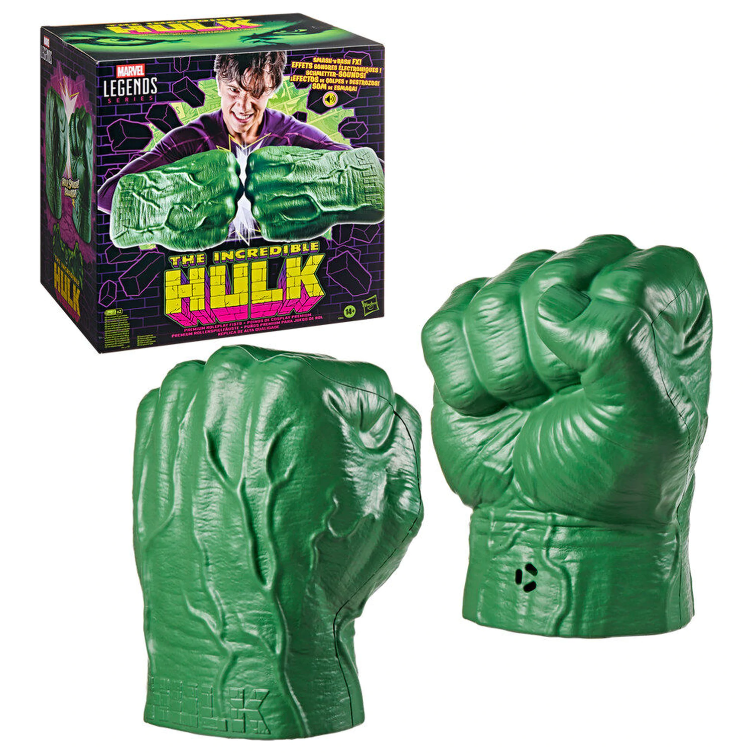 Marvel Legends Series The Incredible Hulk Premium Knuckles poza produsului