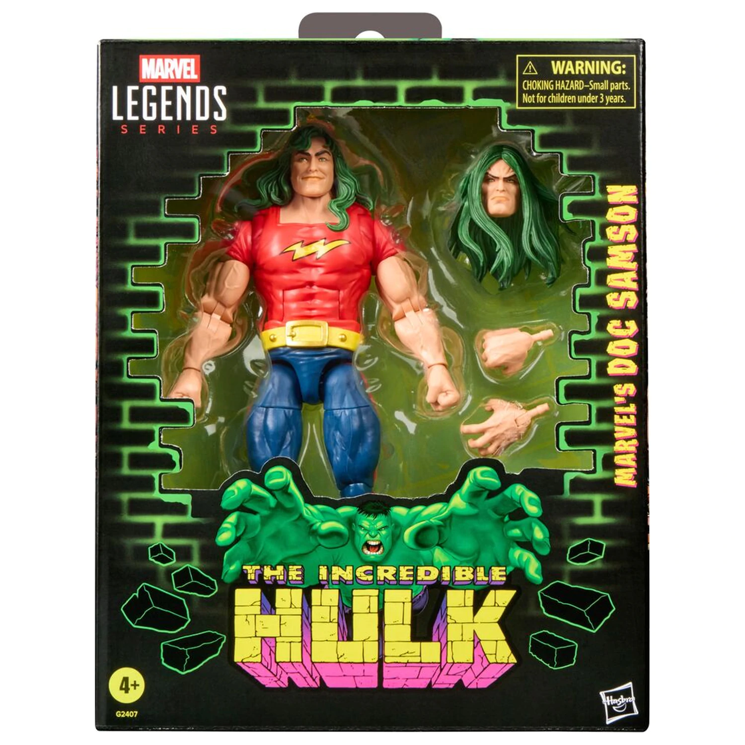 Marvel Legends Series The Incredible Hulk Marvels DOC Samson figurina 15cm poza produsului