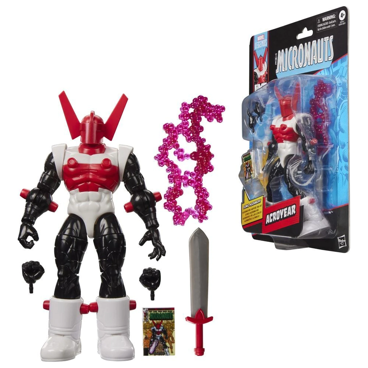 Marvel Legends Series The Micronauts Acroyear figurina 15cm poza produsului