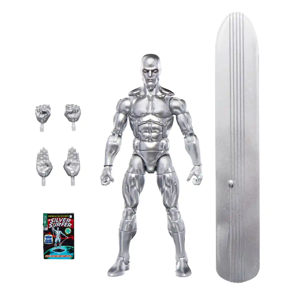 Marvel Legends Series The Silver Surfer - figurina Silver Surfer 15cm poza produsului