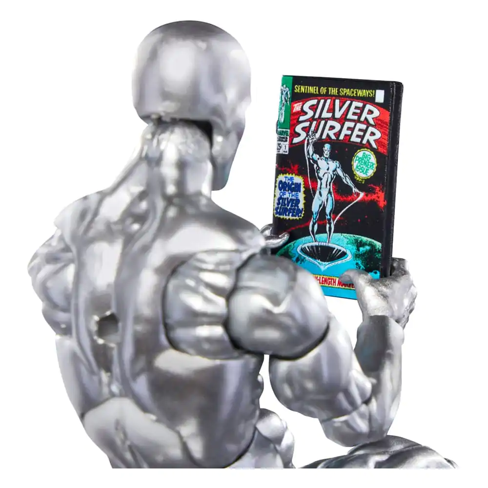 Marvel Legends Series The Silver Surfer - figurina Silver Surfer 15cm poza produsului