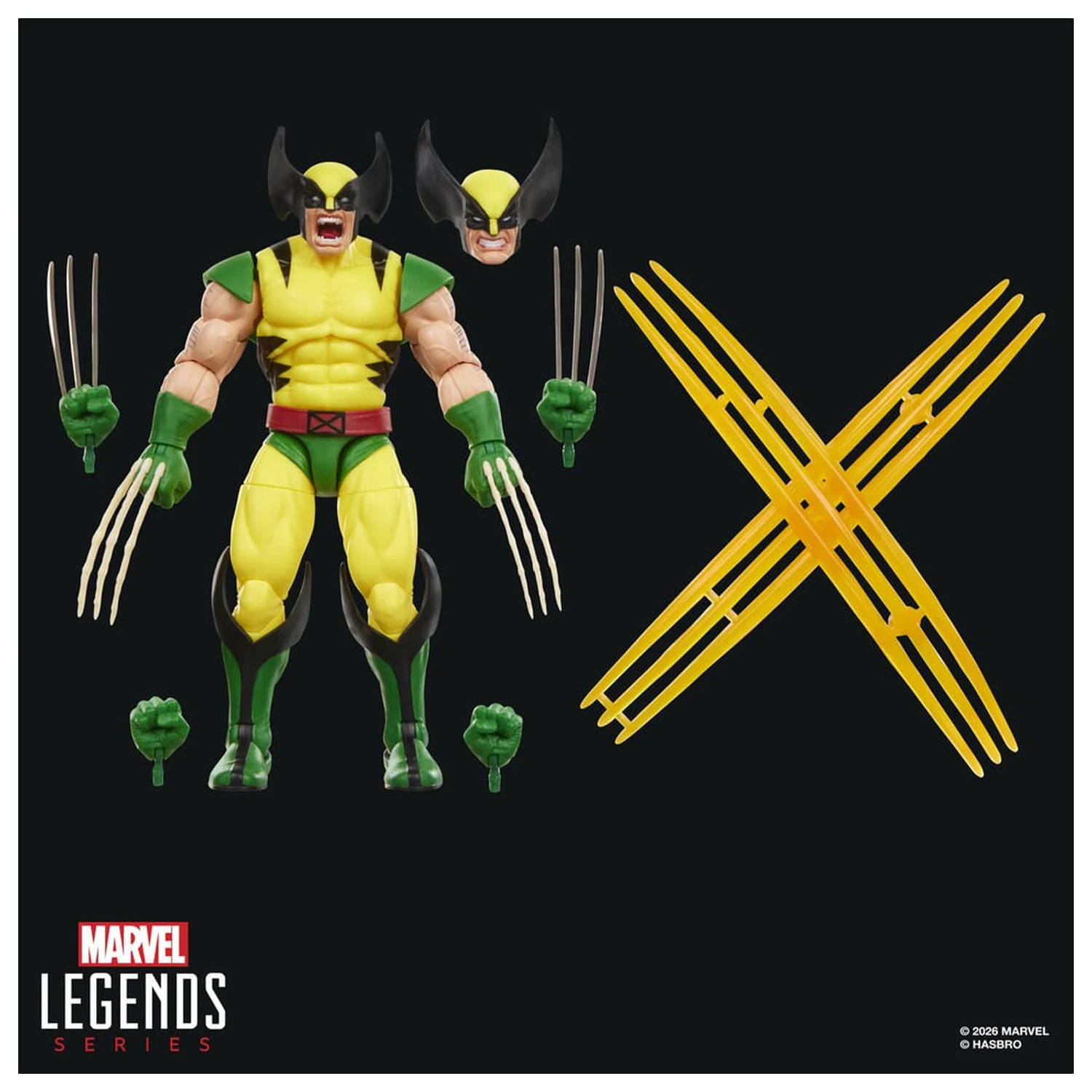 Marvel Legends Series Wolverine Vs Psylocke pachet 2 figurine 15cm poza produsului