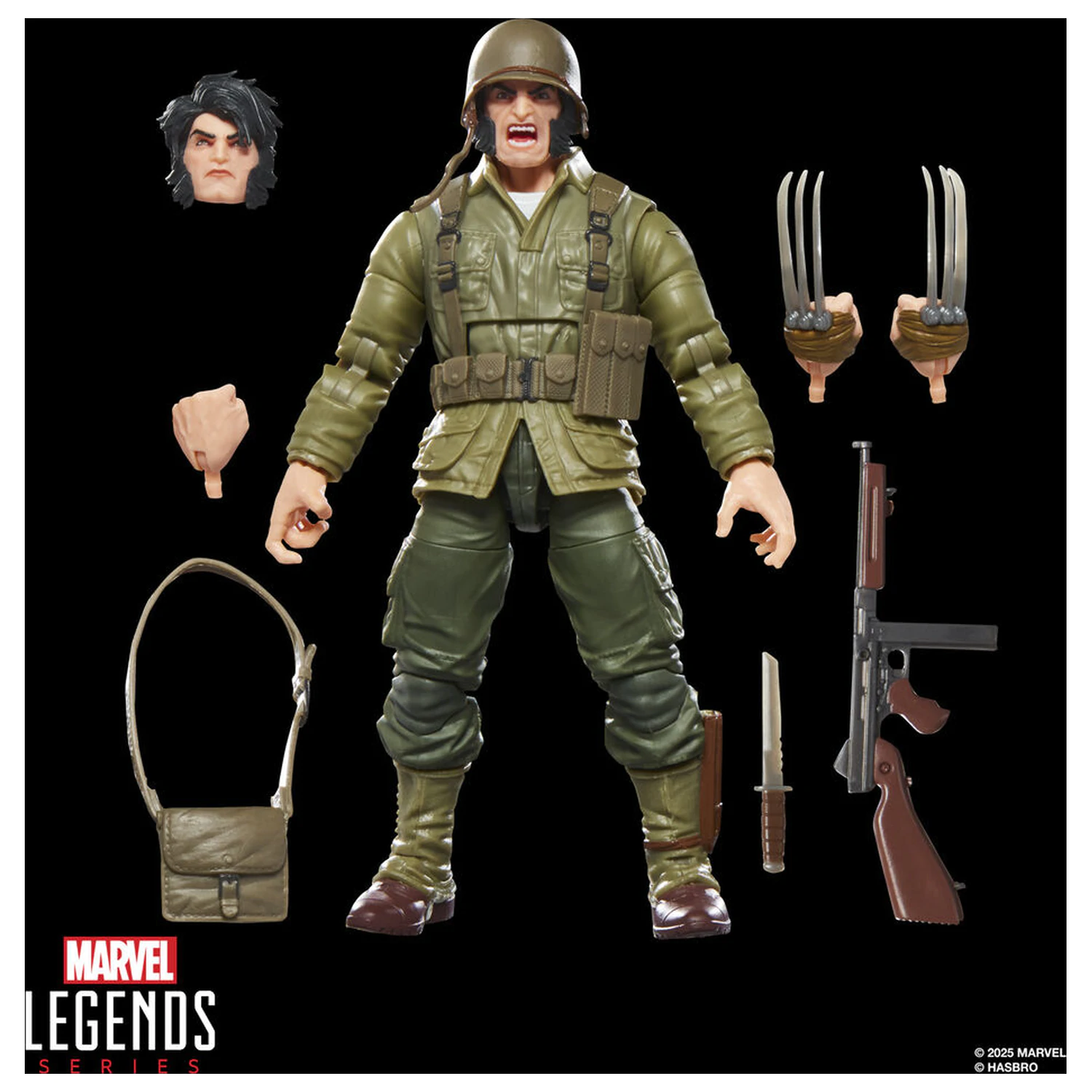 Marvel Legends Series Wolverine WwIl Logan figurină 15 cm poza produsului