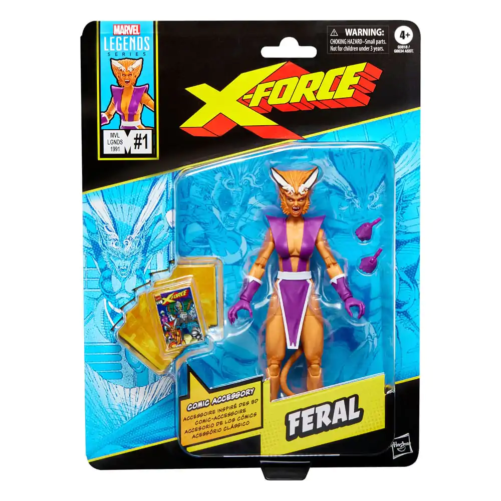 Marvel Legends Series X-Force figurina Feral 15cm poza produsului