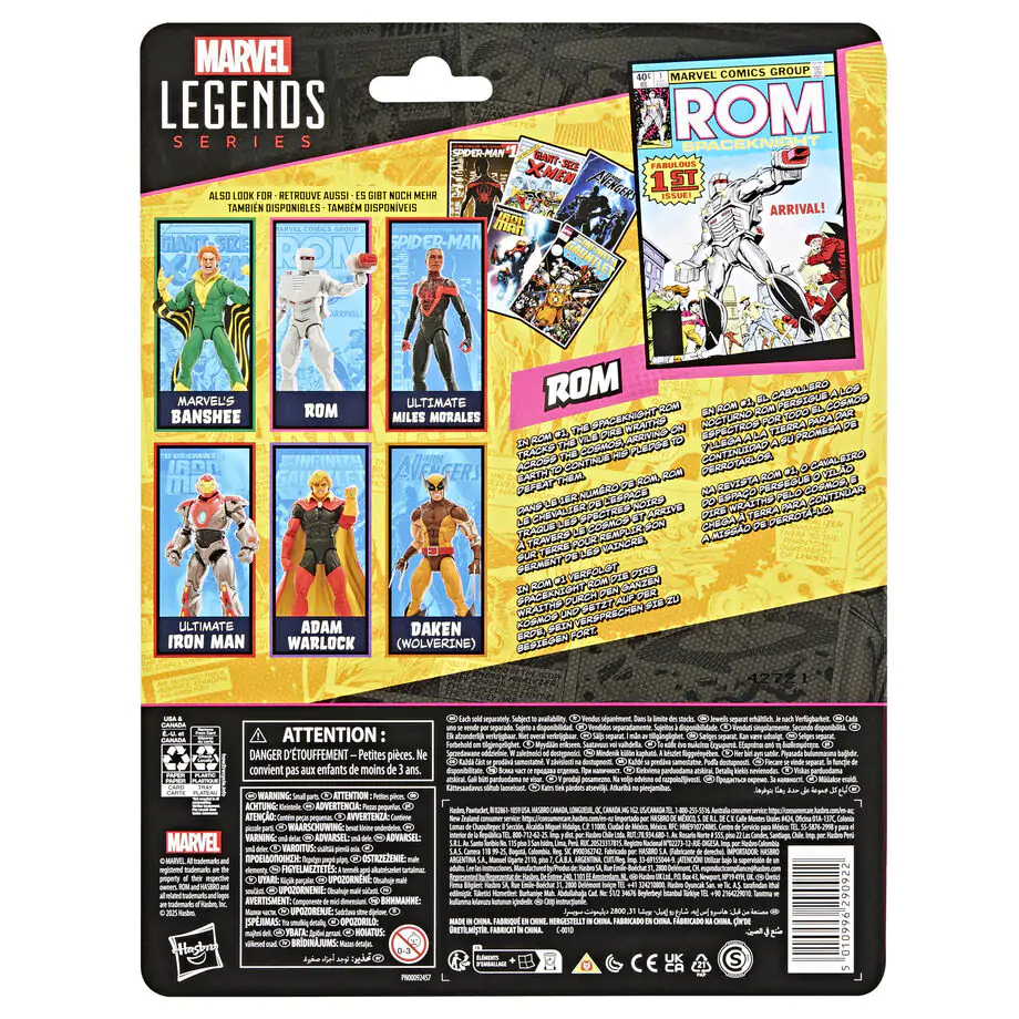 Figurină Marvel Legends Spaceknight Rom 15cm poza produsului