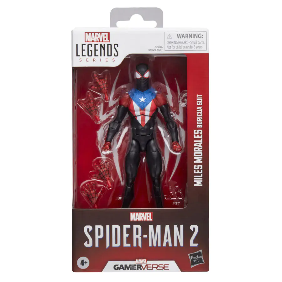 Figurină Marvel Legends Spider-Man 2 Miles Morales Boricua Suit 15 cm poza produsului